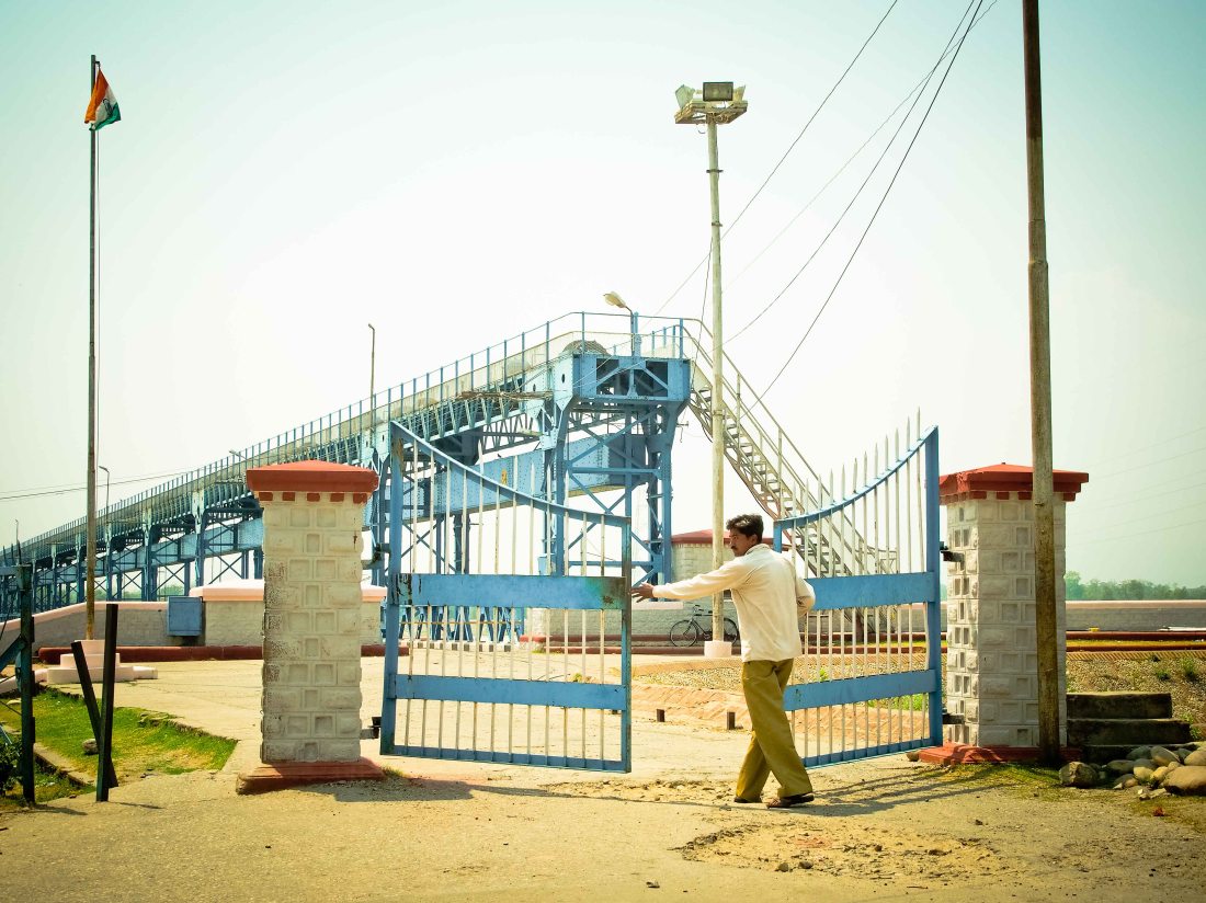 Opening the gates to India for us to pass through